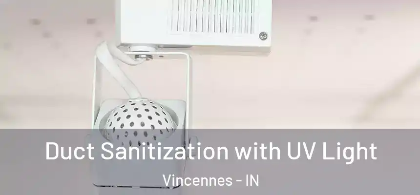  Duct Sanitization with UV Light Vincennes - IN